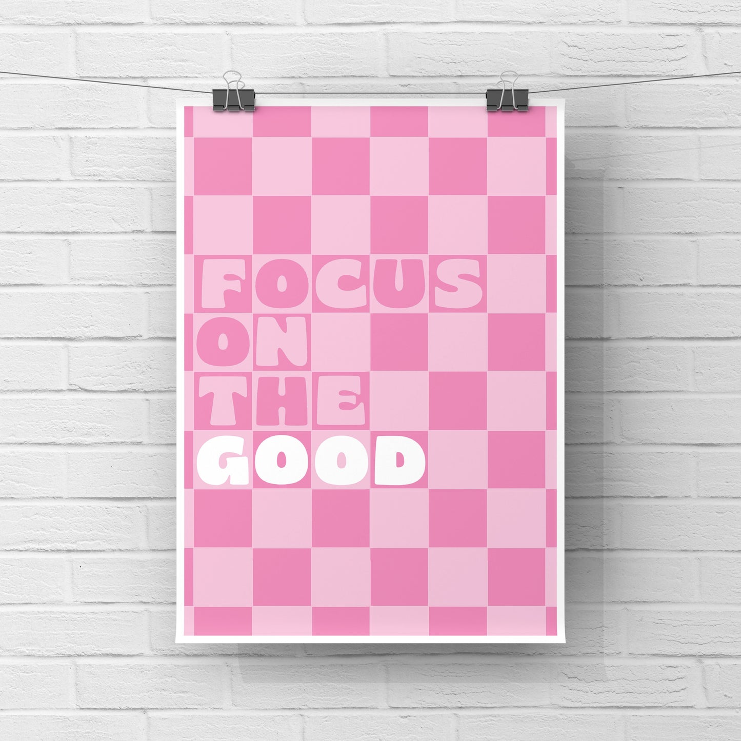 Focus On The Good print
